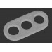 PLASTİK 3 DELİKLİ PUL